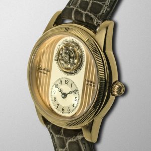 Glashütte Tourbillon “Alfred Hellwig” 18K Rose Gold